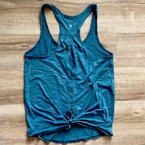 Lululemon Razorback tie tank top